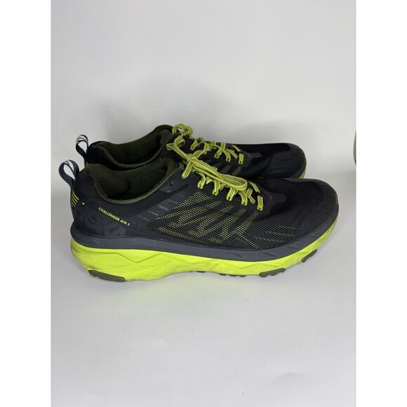 Hoka One One Challenger ATR 5 Ebony Black Green Men Size 11.5 Hiking Sneakers main image 5